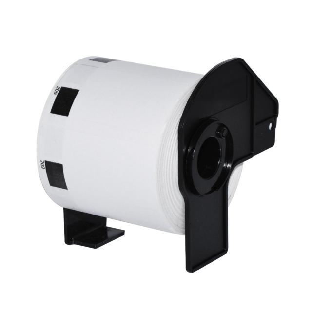 Makki съвместими етикети Brother DK-11209 - Small Address Paper Labels, 29mmx62mm, 800 labels per roll, Black on White - MK-DK-11209