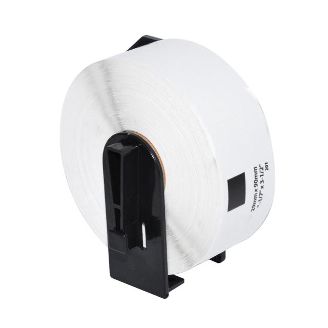 Makki съвместими етикети Brother DK-11201 - Roll Standard Address Labels, 29mmx90mm, 400 labels per roll, Black on White - MK-DK-11201