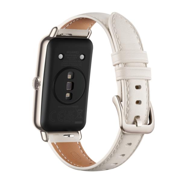 Фитнес гривна Huawei Watch Fit Mini, Fara-B69, 1,47" AMOLED 194x368 HD, 5ATM, 2.4 GHz, BT5.0, BLE , 180 mAh, Light Gold Aluminum Case, Frosty White Leather Strap