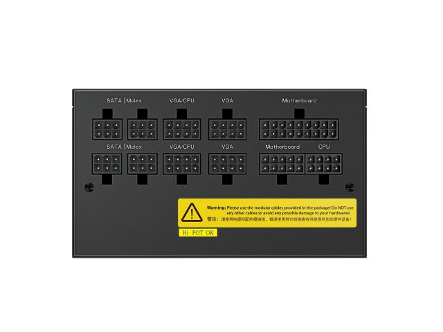 Захранваne DeepCool захранване PSU 750W - 80+ Gold, Full Modular