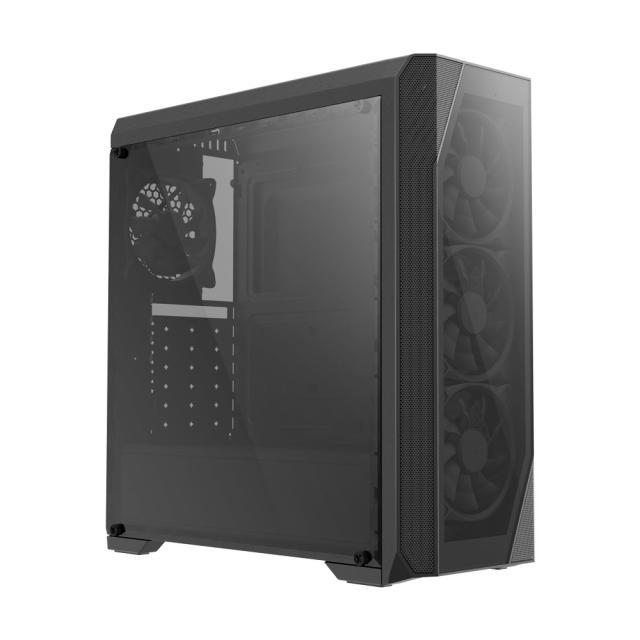 Кутия Zalman N5 TF, 1x USB 3.0, 4x RGB вентилатора, ATX/Micro-ATX/Mini-ITX, Черна