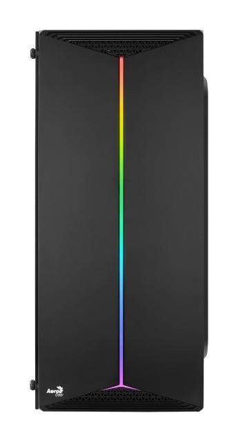 Кутия AeroCool Split RGB, Middle Tower, 1 x USB 3.0, 2 x USB 2.0, ATX/mATX/Mini-ITX 