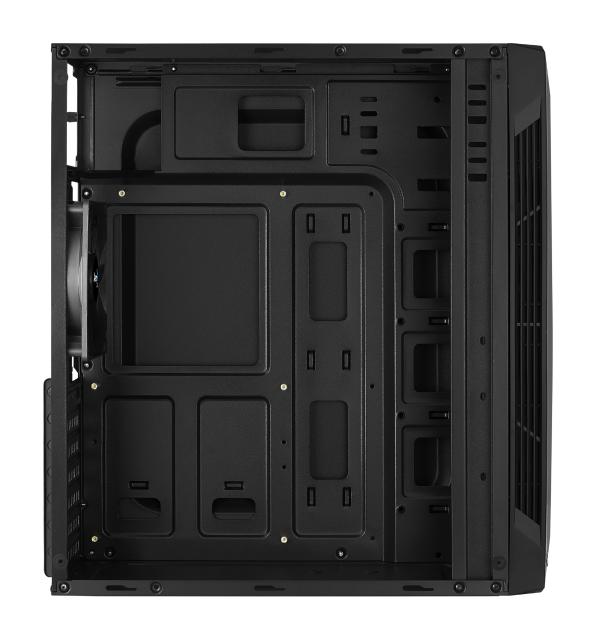 Кутия AeroCool Split RGB, Middle Tower, 1 x USB 3.0, 2 x USB 2.0, ATX/mATX/Mini-ITX 