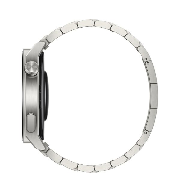 Часовник Huawei Watch GT 3 Pro 46mm, Odin-B19M, 1.43", Amoled, 466x466, PPI 326, 4GB, Bluetooth 5.2 supports BLE/BR/EDR, 5ATM, NFC, GPS, Battery 530 maAh, Light Titanium Case