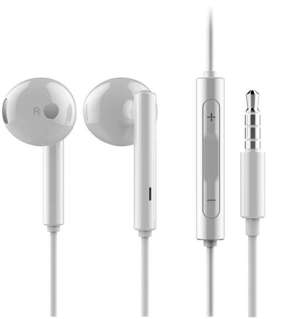 Слушалки Huawei Earphones AM 115 White