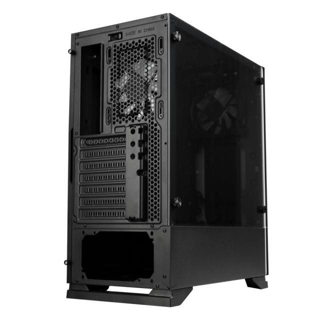 Кутия Zalman S5, 2 x USB 2.0, 1 x USB 3.0, HD Audio Mic, HD Audio Headphones, ATX/mATX/Mini-ITX, черна