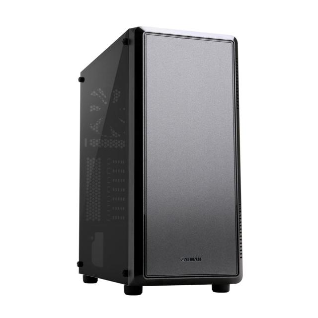 Кутия Zalman S4, 1 x USB 3.0, 1 x USB 2.0, HD Audio Mic, HD Audio Headphones, ATX/ mATX/ Mini-ITX, черна