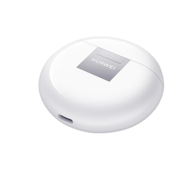 Слушалки Huawei FreeBuds 4, Hero-CT060, 14.3 mm large LCP dynamic drive, Ear-matching Noise Cancellation, Triple microphones, 20 Hz – 20 000 Hz, BT 5.2, Hero-CT060, Battery capacity: 410 mAh , Ceramic White