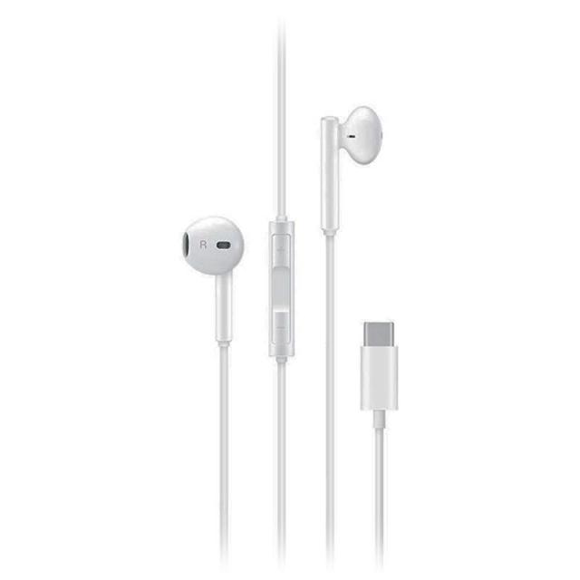 Слушалки Huawei Classic Earphones (USB-C Edition) CM33, White