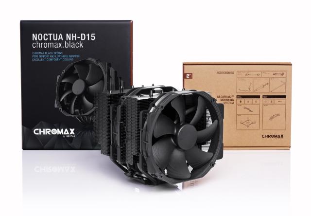 Охладител за процесор Noctua NH-D15S, Chromax.black, Intel/AMD