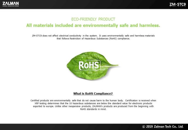 Термо паста Zalman Thermal compound, 9.1W/mK, 4g