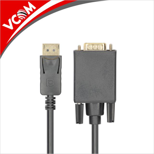 Кабел VCom DisplayPort DP M / VGA M