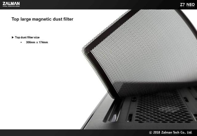 Кутия Zalman Z7 NEO RGB Sync, 1 x USB 3.0, 2 x USB, 2.0, HD Audio Headphones, HD Audio Mic, ATX/ mATX/ Mini-ITX, черна