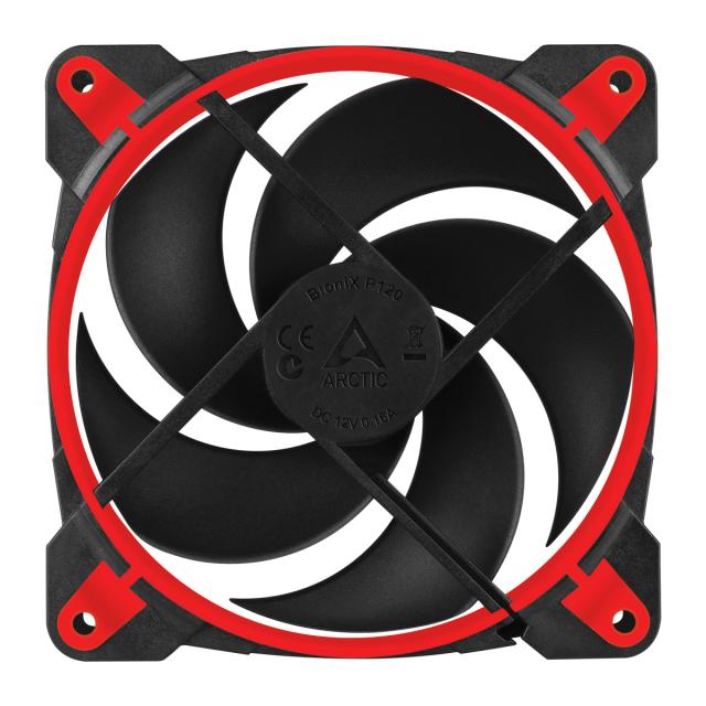 Вентилатор Arctic Fan 120mm - BioniX P120 PWM PST - Red, 4 pin PWM