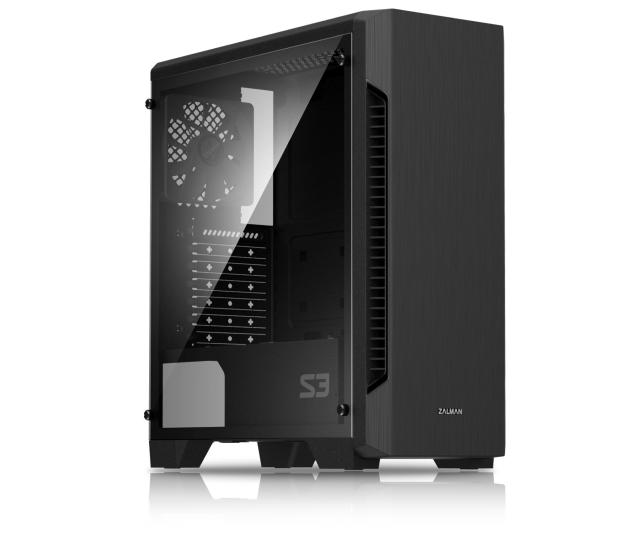 Кутия Zalman S3, USB 3.0, ATX/mATX/Mini-ITX, черна