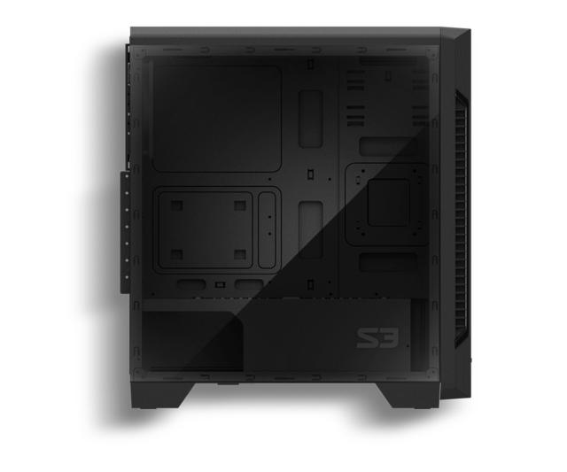 Кутия Zalman S3, USB 3.0, ATX/mATX/Mini-ITX, черна