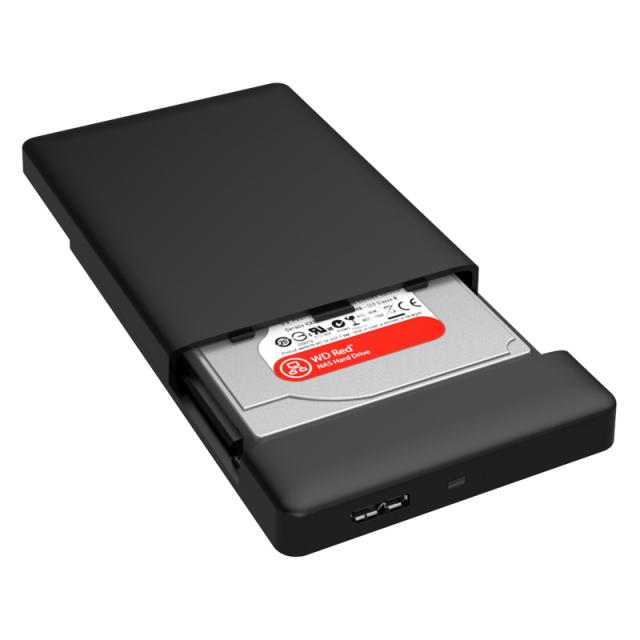 Кутия Orico, 2.5", SSD, HDD, Storage - Case - 2.5 inch USB3.0 Black - 2588US3-BK