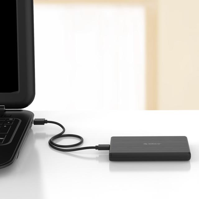 Кутия Orico, 2.5", SSD, HDD Storage - Case - 2.5 inch USB Type-C -  2189C3-BK