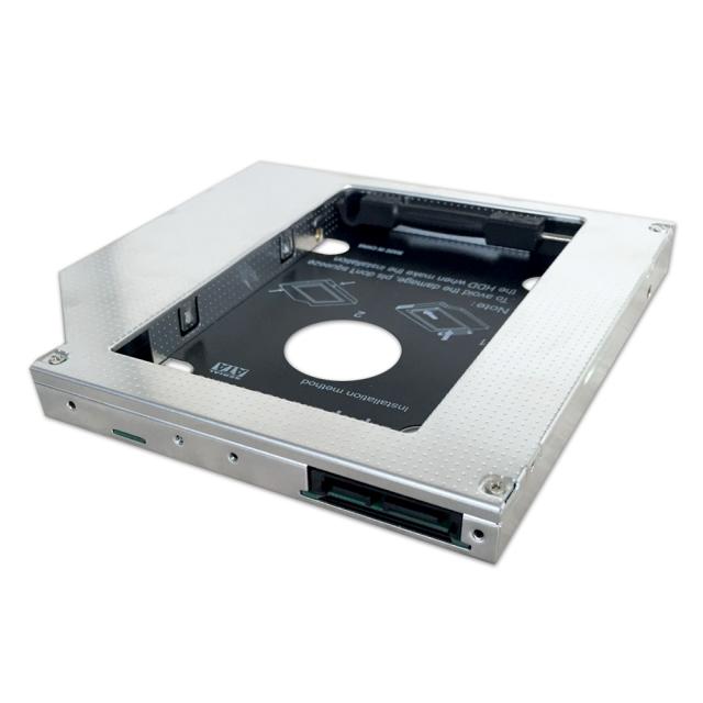 Kади Makki за лаптоп Laptop Caddy 12.7mm SATA3 with LED/switch MAKKI-CADDY-127-LS