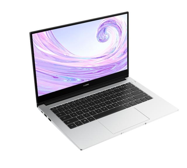 Лаптоп Huawei Matebook D14, NobelB-WAI9B, IPS FHD, Intel Core i3-10110U, 8GB+256GB NVMe PCIe SSD, FPR, BT 5.0, USB-C, HDMI, USB 2.0, USB 3.0, Windows 10 Home,  Silver