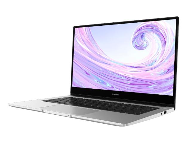 Лаптоп Huawei Matebook D14, NobelB-WAI9B, IPS FHD, Intel Core i3-10110U, 8GB+256GB NVMe PCIe SSD, FPR, BT 5.0, USB-C, HDMI, USB 2.0, USB 3.0, Windows 10 Home,  Silver