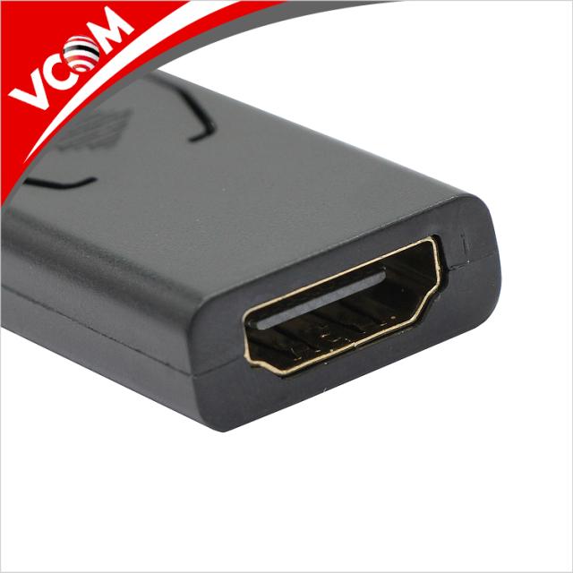 Адаптер VCom DisplayPort DP M към HDMI F Gold plated