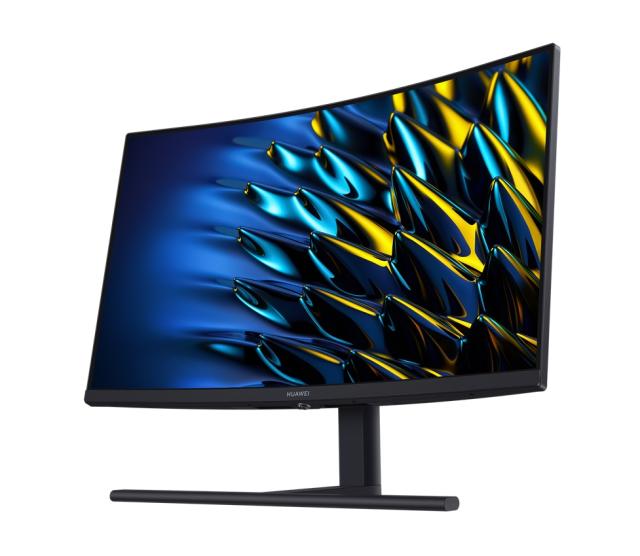 Монитор Huawei MateView GT 27" curved 1500R, Xuanwu-CBA, 16:9, WQHD 2560 x 1440, VA 10 bits, HDR10, 165Hz Refresh Rate, Anti Glare, 350 nits, 4000:1, 90% DCI-P3 (typical value) / covering 100% sRGB, Flicker Free, Low Blue Light, 1x USB-C (only for po