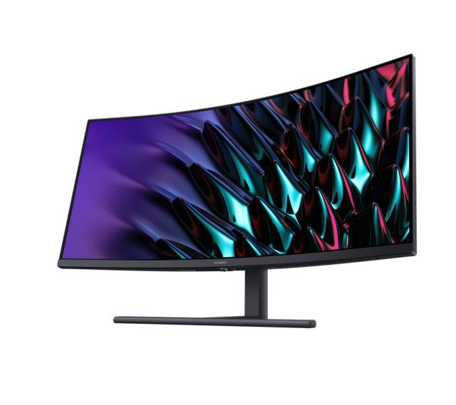 Монитор Huawei MateView GT 34" curved 1500R, Zhuque-CBA, 21:9, WQHD 3440 x 1440, VA 10 bits, HDR10, 165Hz Refresh Rate, Anti Glare, 350 nits, 4000:1, 90% DCI-P3 (typical value)/covering 100% sRGB, Flicker Free, Low Blue Light, 1x USB-C (only for powe