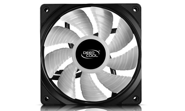 Вентилатор светещ DeepCool Fan 120mm RF120 - RGB Led with controller