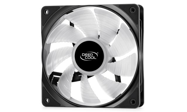 Вентилатор светещ DeepCool Fan 120mm RF120 - RGB Led with controller