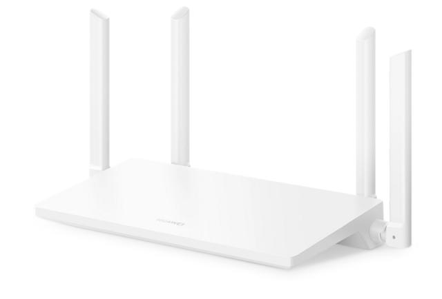 Рутер Huawei AX2 Wifi Router,  Wi-Fi 6, 128MB RAM + 128 MB ROM, up to 300 Mbit/s over a 2.4 GHz Wi-Fi network, up to 1201 Mbit/s over a 5 GHz  Wi-Fi network, White