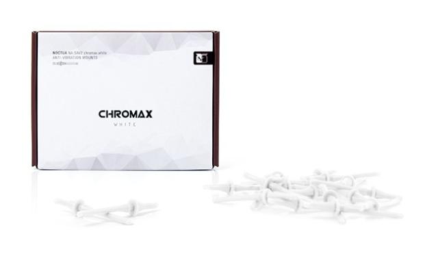 Антивибрационни елементи за Noctua Fan Slics 20pcs - NA-SAV2 chromax white