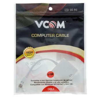 Адаптер VCom Adapter Mini Display Port DP M / VGA F