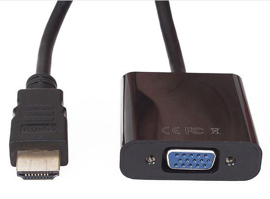 Адаптер VCom Adapter HDMI M to VGA F