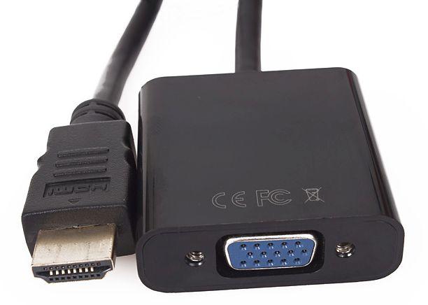 Адаптер VCom Adapter HDMI M to VGA F