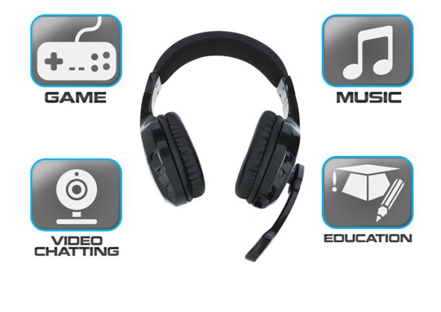 Слушалки Zalman eadphones with mic Gaming  ZM-HPS300