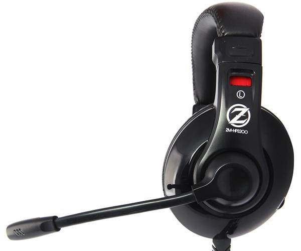 Слушалки Zalman Headphones with mic Gaming ZM-HPS200