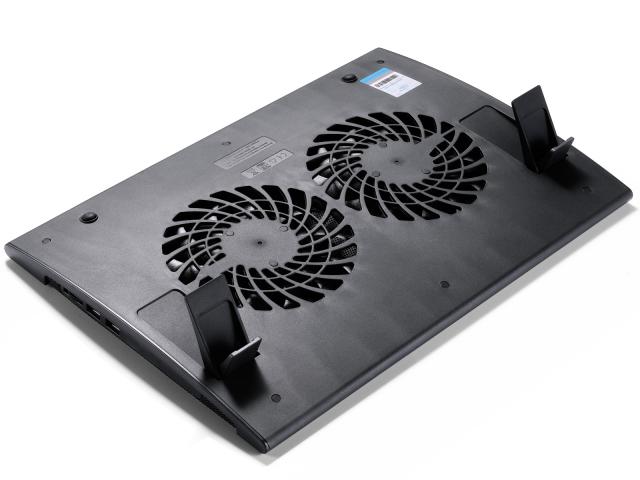 Охладител за лаптоп DeepCool Notebook Cooler WIND PAL FS 17", Черна