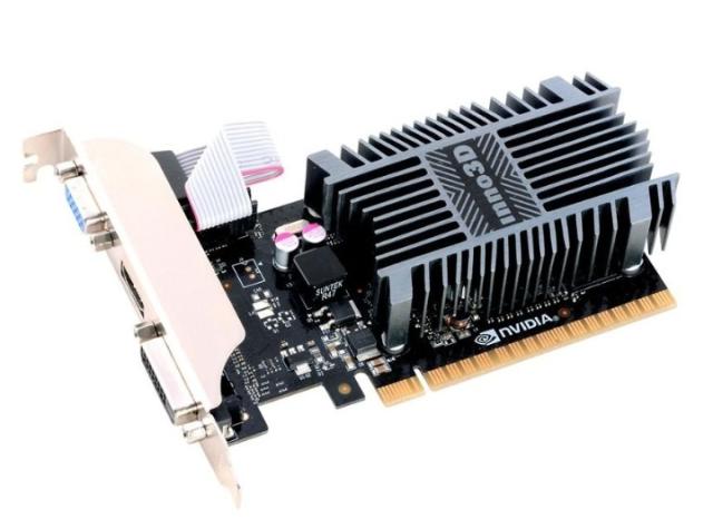 Видео карта Inno3D Nvidia GF GT710 Low Profile, 2GB SDDR3, 64bit, PCI-E 3.0, HDMI, DVI, VGA