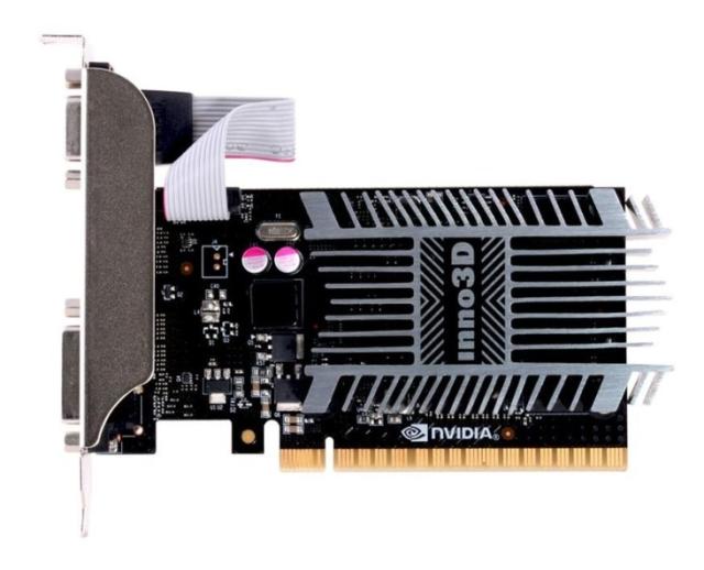 Видео карта Inno3D Nvidia GF GT710 Low Profile, 2GB SDDR3, 64bit, PCI-E 3.0, HDMI, DVI, VGA