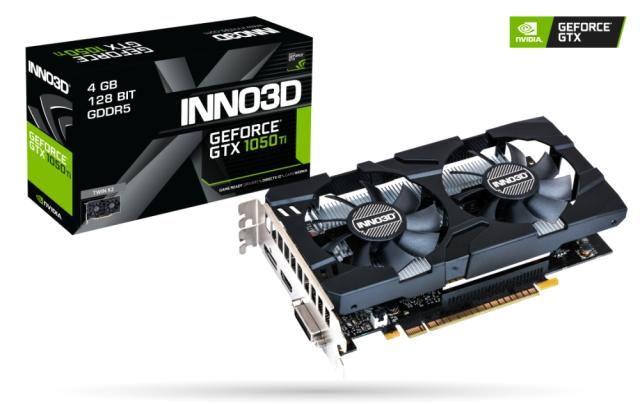 Видео карта Inno3D GeForce GTX 1050 Ti Twin X2