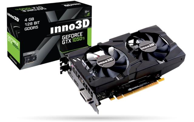 Видео карта Inno3D GeForce GTX 1050 Ti Twin X2