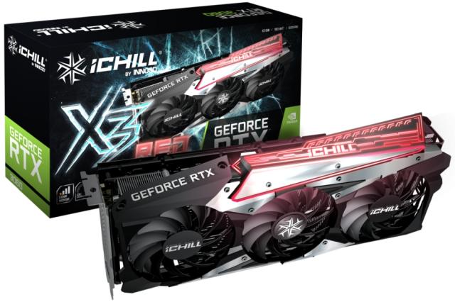 Видео карта Inno3D GeForce RTX 3060 iChill X3 RED