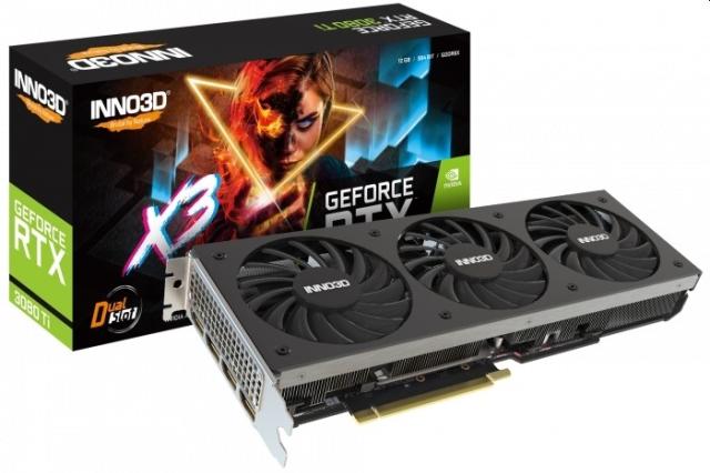 Видео карта Inno3D GeForce RTX 3080 X3 OC LHR