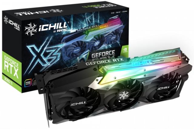 Видео карта Inno3D GeForce RTX 3080 TI iChill X3