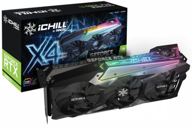 Видео карта Inno3D GeForce RTX 3080 TI iChill X4