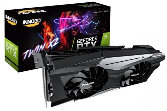 Видео карта Inno3D GeForce RTX 3080 Twin X2 OC
