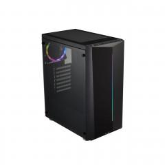 Кутия FSP CMT151, Mid-Tower, 1x USB 3.0, 2x USB 2.0, ATX/mATX, черна