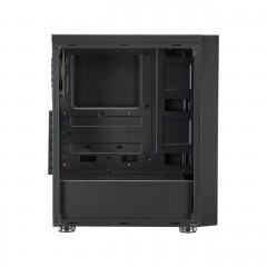 Кутия FSP CMT151, Mid-Tower, 1x USB 3.0, 2x USB 2.0, ATX/mATX, черна