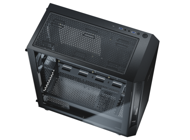 Кутия Seasonic ARCH Q5, USB Type-C, E-ATX, ATX, Micro ATX, ITX, прозорец, черна, 650W Seasonic CONNECT захранване